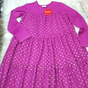 NWT HANNA ANDERSON WARM DRESS SPARKLES GLITTER
